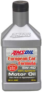 European Car Formula Synthetic 5W-40 Motor Oil (AFL)